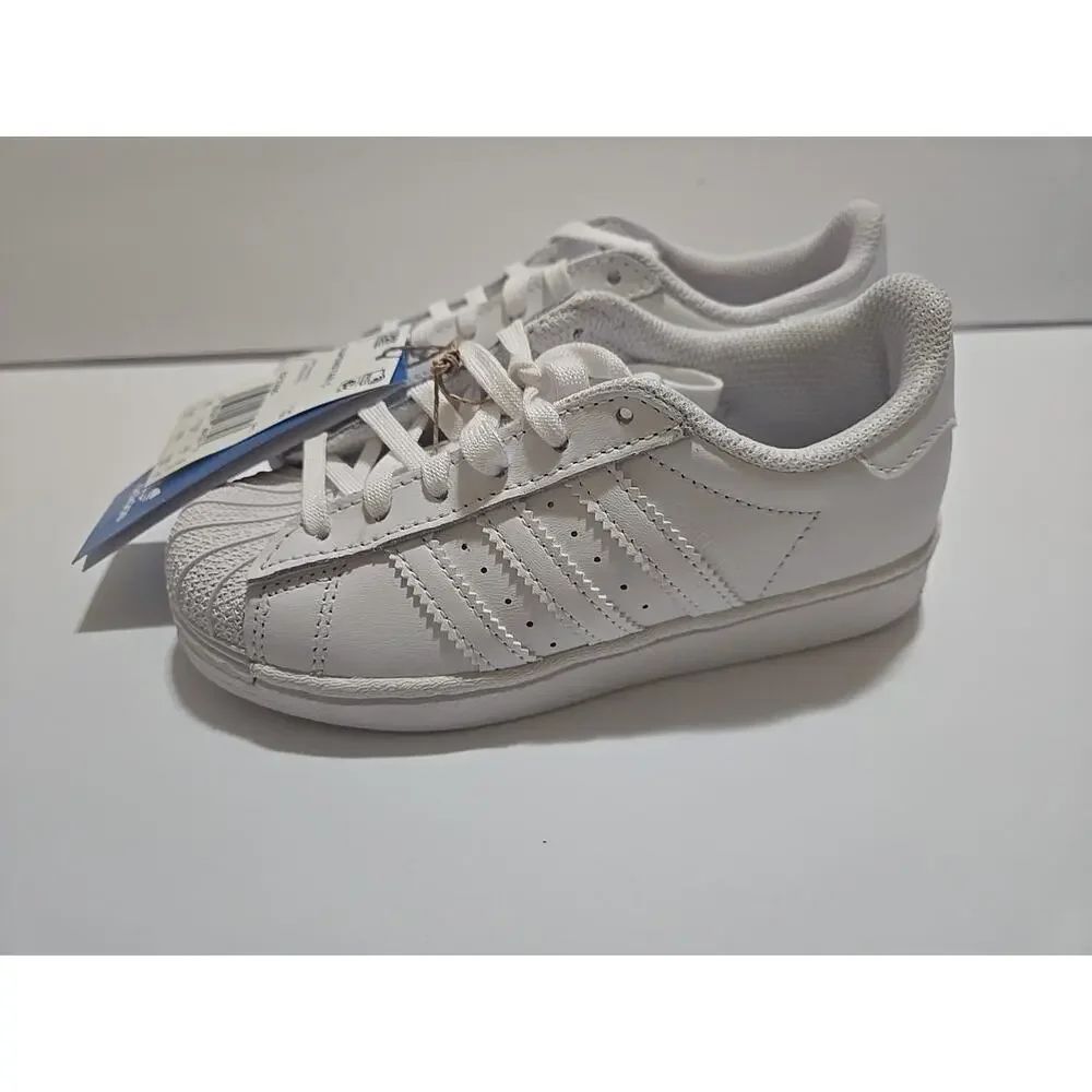 SUPERSTAR C ADIDAS WHITE/WHITE/WHITE EF5395-SIZE 12K